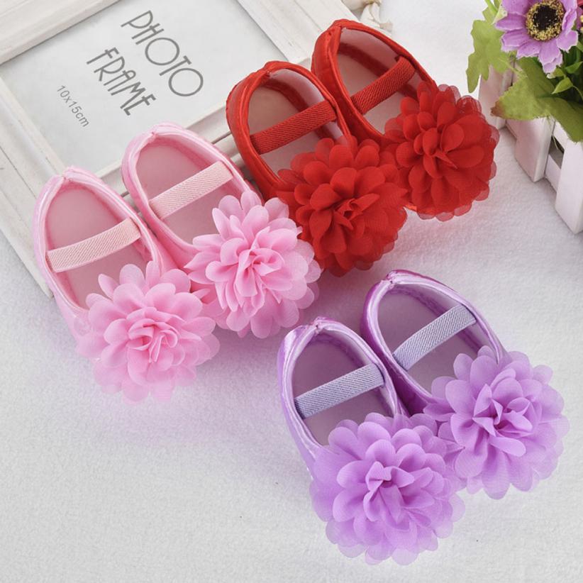 Baby Girl Flower Shoes