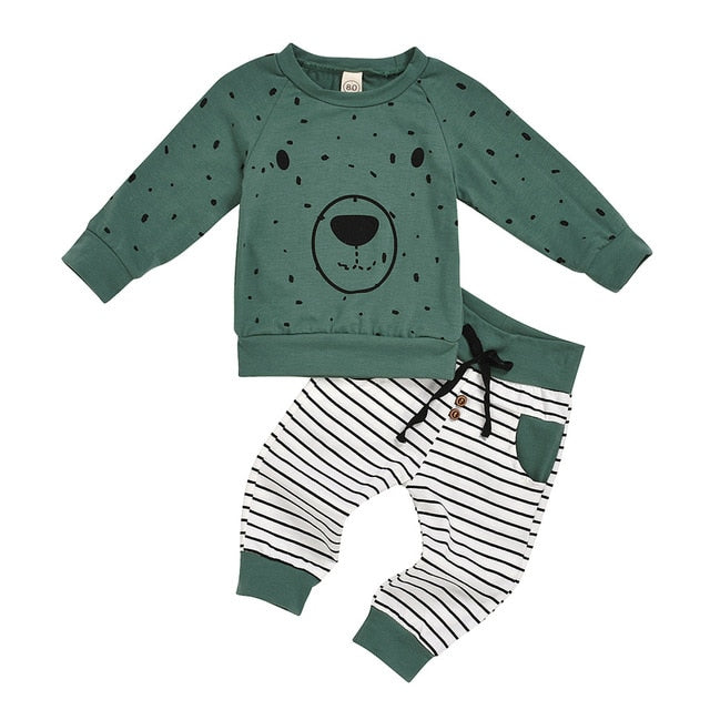 Baby Boy Bear Outfit