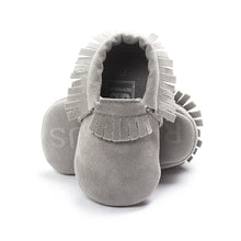 Load image into Gallery viewer, Ribbed Baby Moccasin Shoes