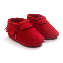 Load image into Gallery viewer, Ribbed Baby Moccasin Shoes