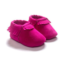 Load image into Gallery viewer, Ribbed Baby Moccasin Shoes