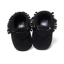 Load image into Gallery viewer, Ribbed Baby Moccasin Shoes